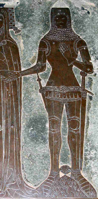 Edward and Elyne Cerne 1393